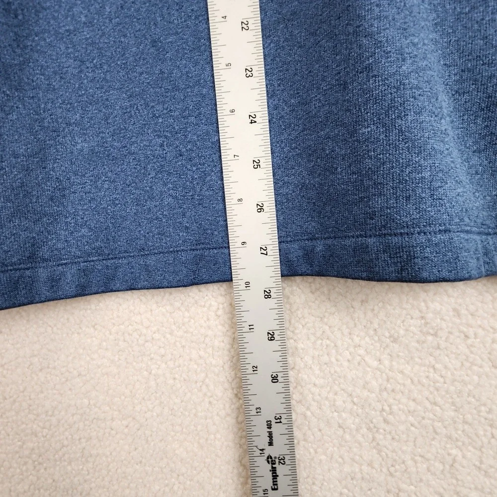 The North Face Mens Fleece Pullover Jacket Blue Heather XL